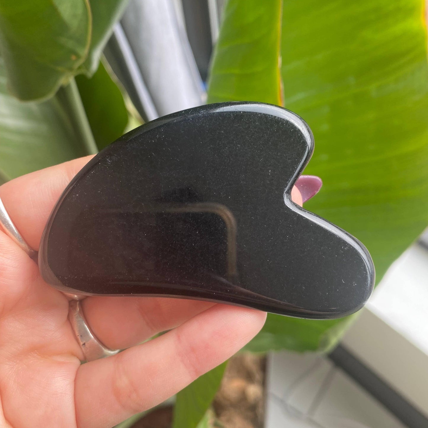 Black Obsidian Gua Sha