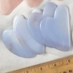 Blue Chalcedony Gua Sha