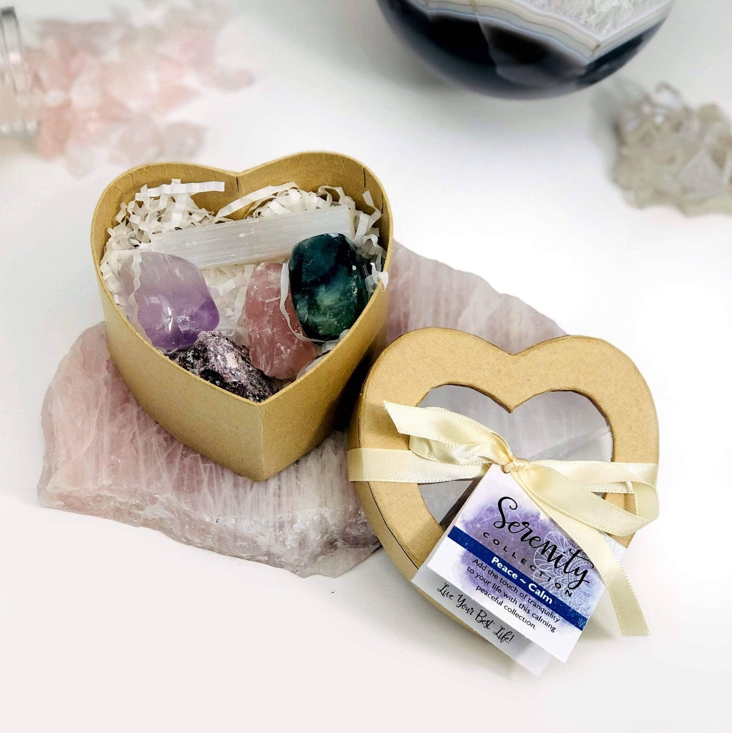 Valentine's Serenity Crystal Set