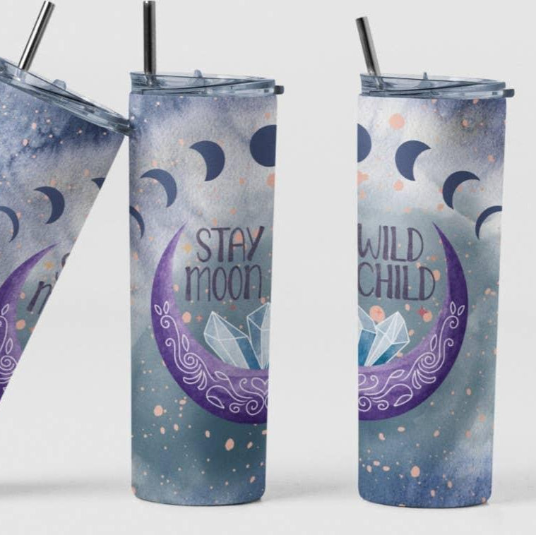 Stay Wild Moon Child Tumbler