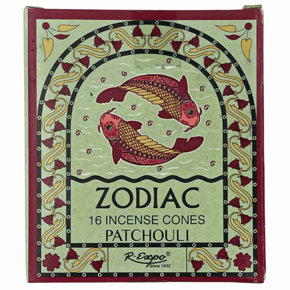 Zodiac Incense Cones (Box of 16)