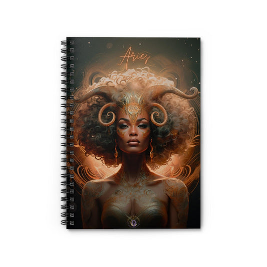 Aries Spiral Notebook - Ruled