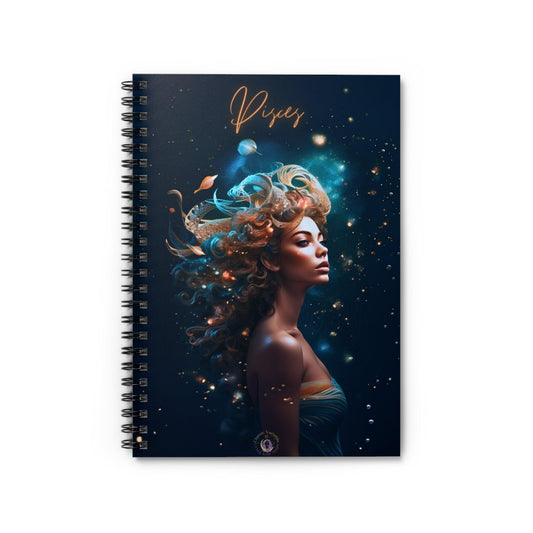 Pisces Spiral Notebook - Ruled