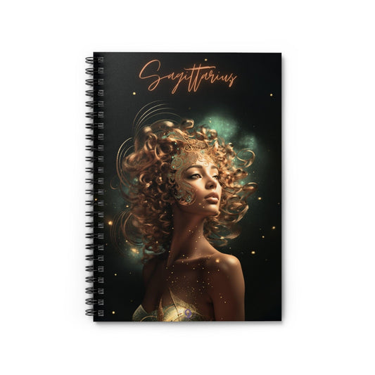 Sagittarius Spiral Notebook - Ruled