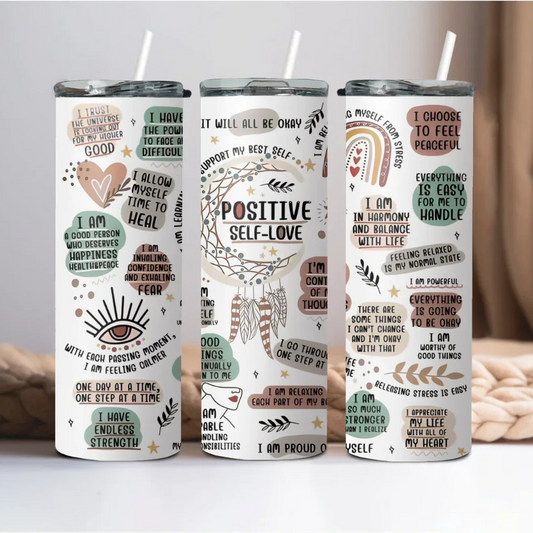 Positive Self Love Tumbler