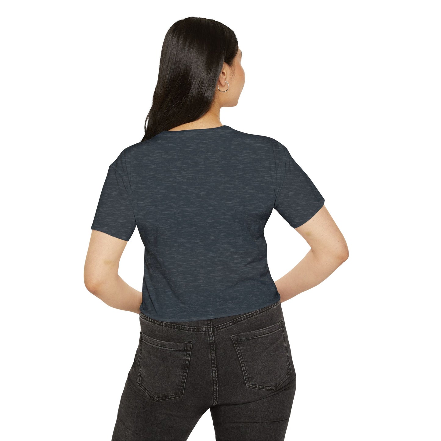 Women's Festival Crop Top | Heal to Feel Inspirational Tee, Summer Music Vibes & Music Festivals