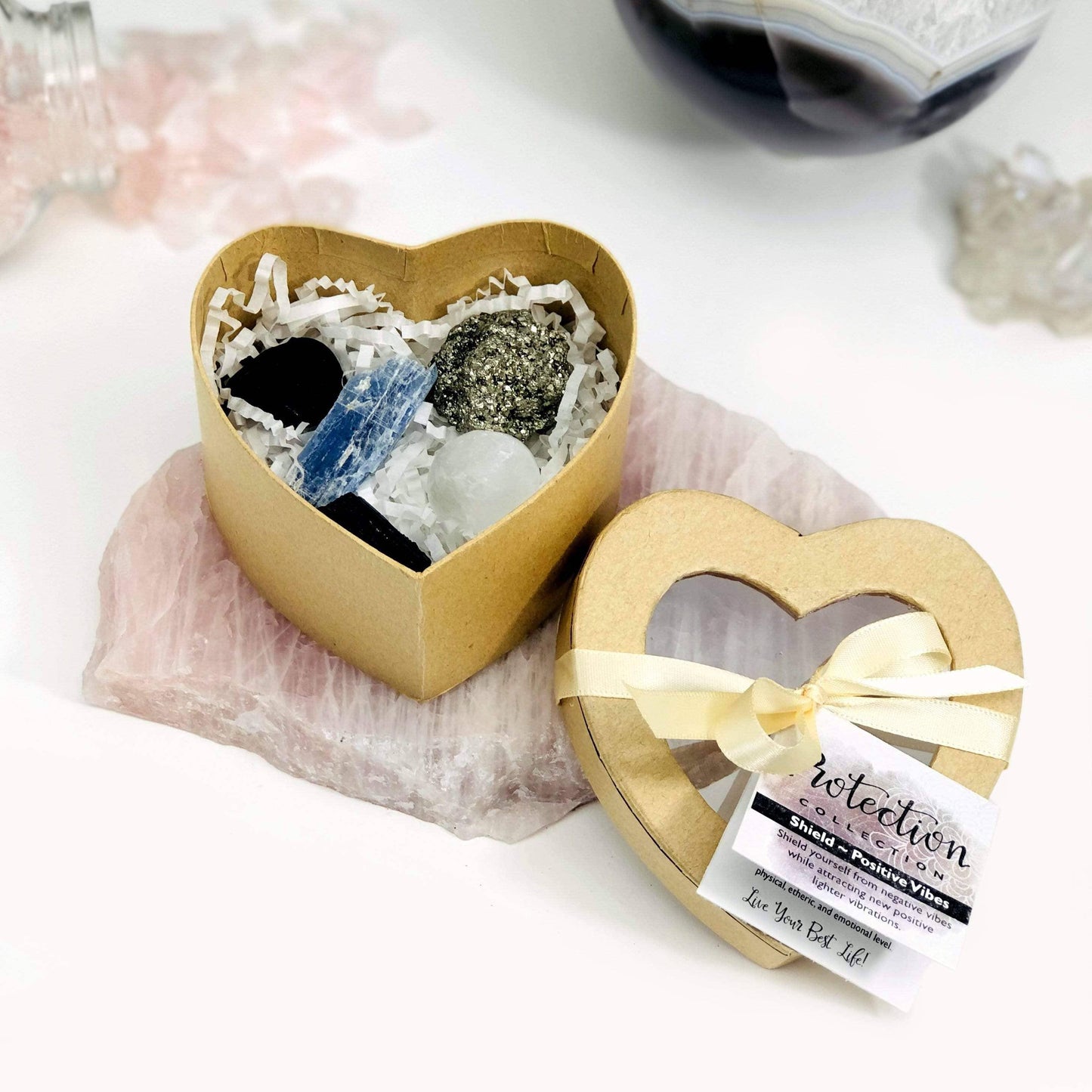 Valentine's Protection Crystal Set