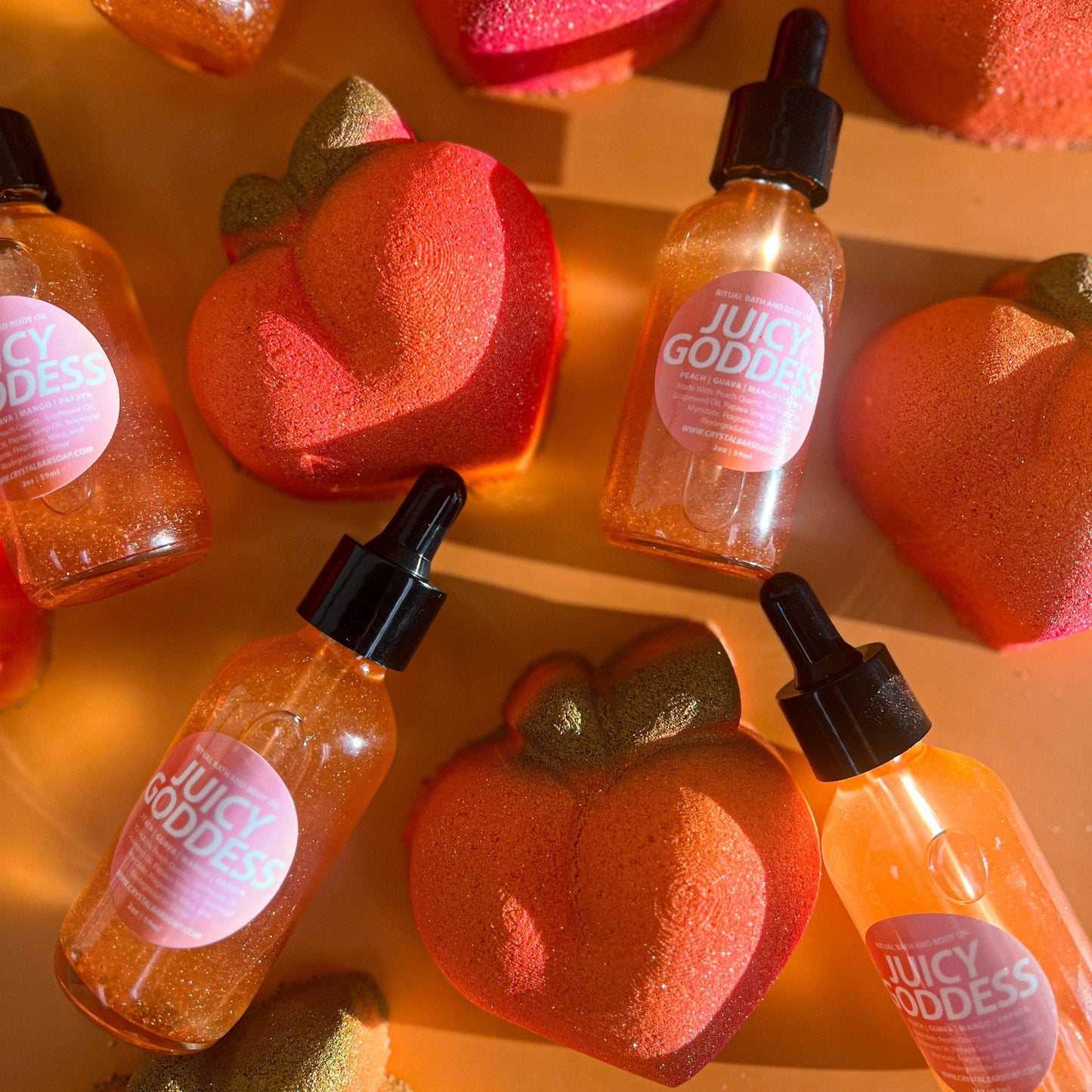 Juicy Goddess Crystal Infused Bath & Body Oil