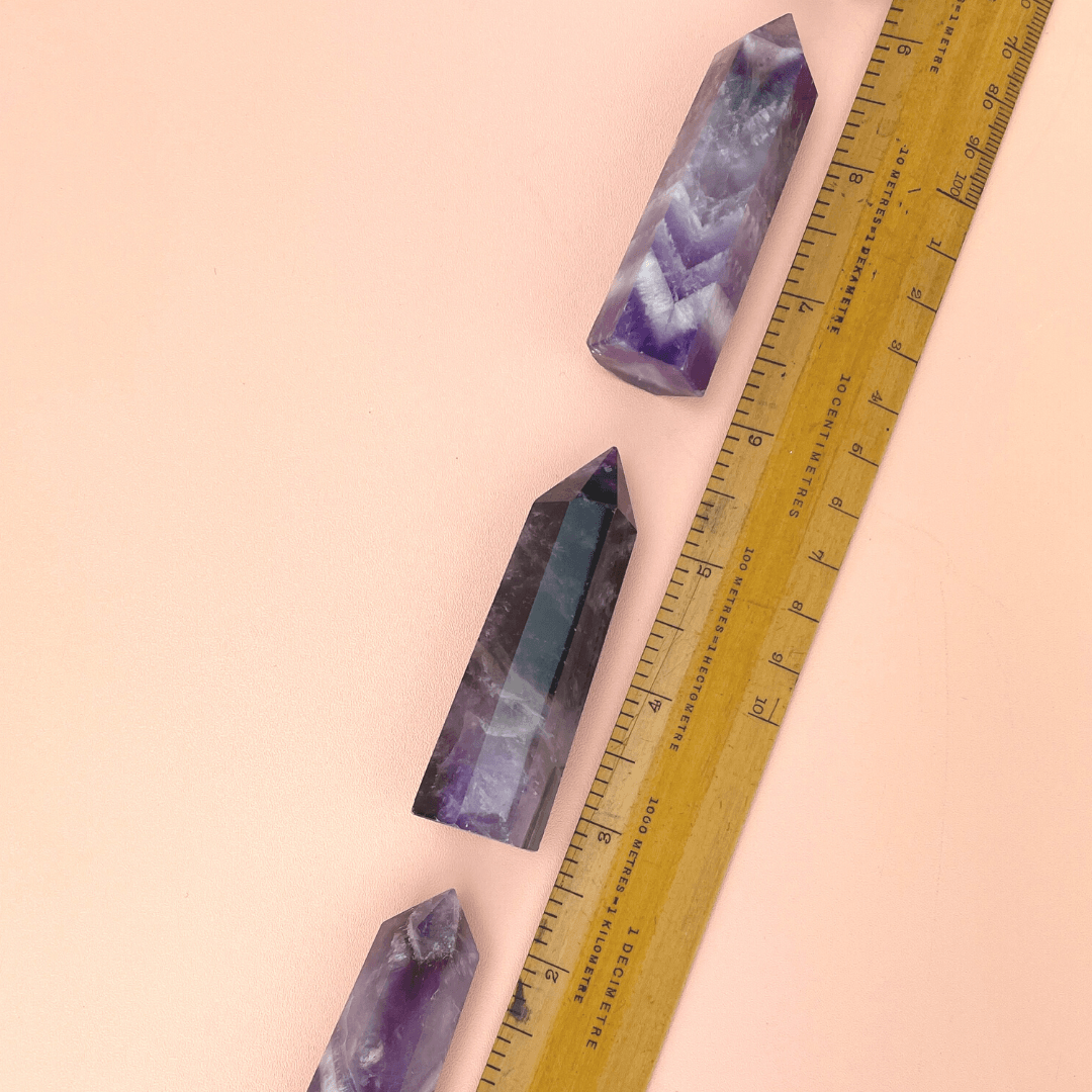 Natural Amethyst Crystal Quartz Point