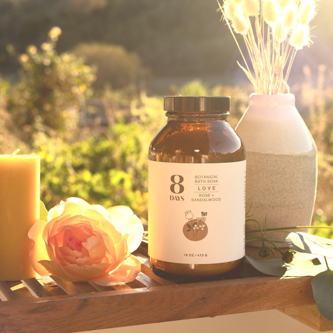 Rose & Sandalwood Botanical Bath Soak