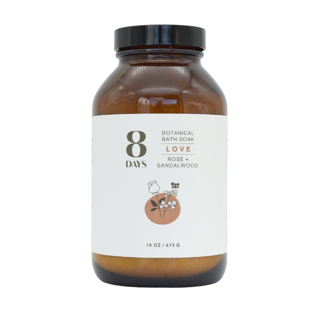 Rose & Sandalwood Botanical Bath Soak