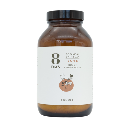 Rose & Sandalwood Botanical Bath Soak