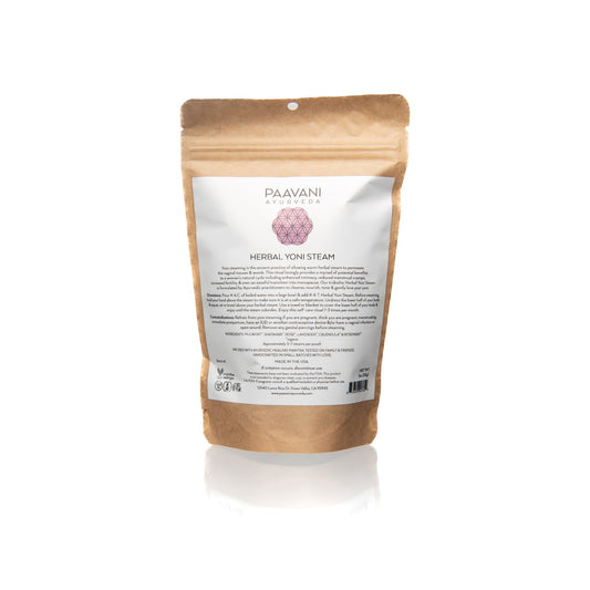 Herbal Yoni Steam – Ayurvedic Blend for Hormonal Balance + Womb Wellness