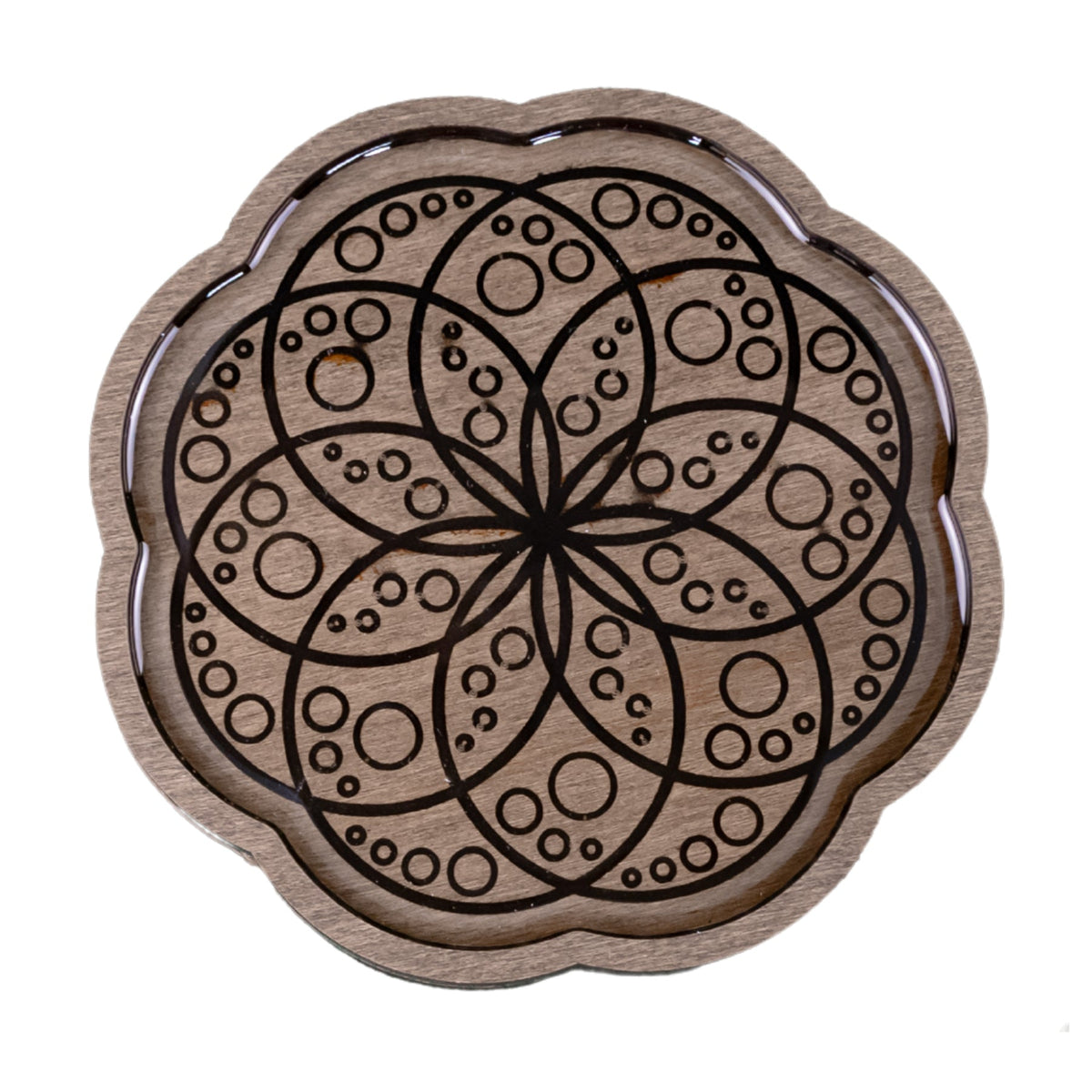 Seed of Life Resin Tray