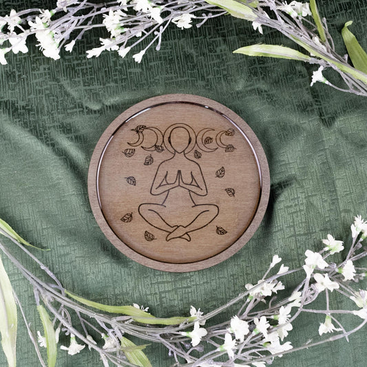 Hand-Poured Meditation Tray