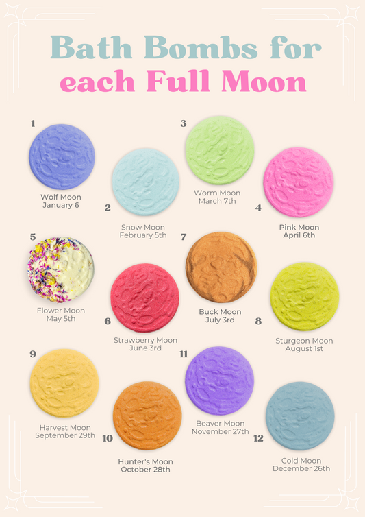 Moon Bath Bombs Bath Bomb