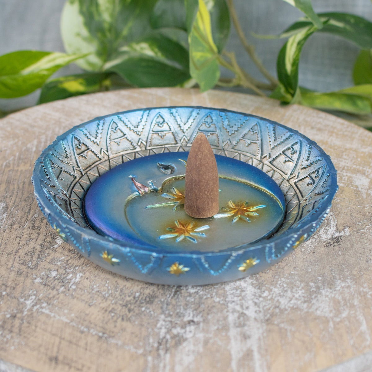 Moon & Stars Incense Burner
