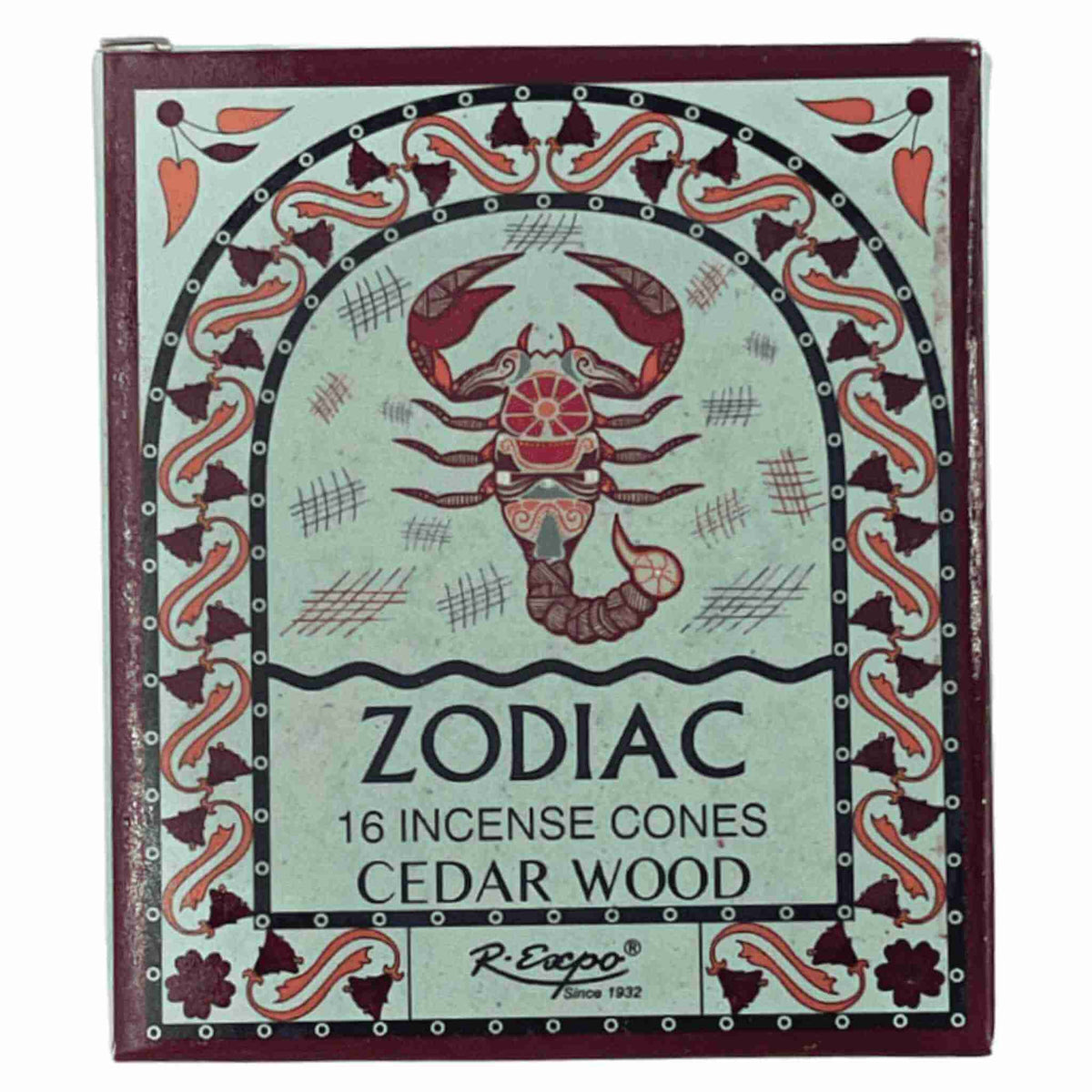 Zodiac Incense Cones (Box of 16)