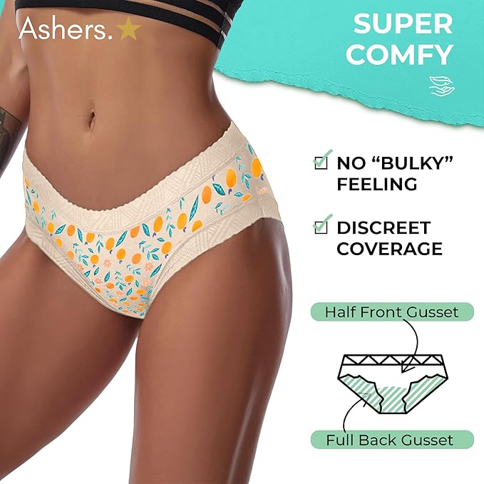 Tweenie Bikini – Organic Cotton Period Underwear (Sizes XS–3X)
