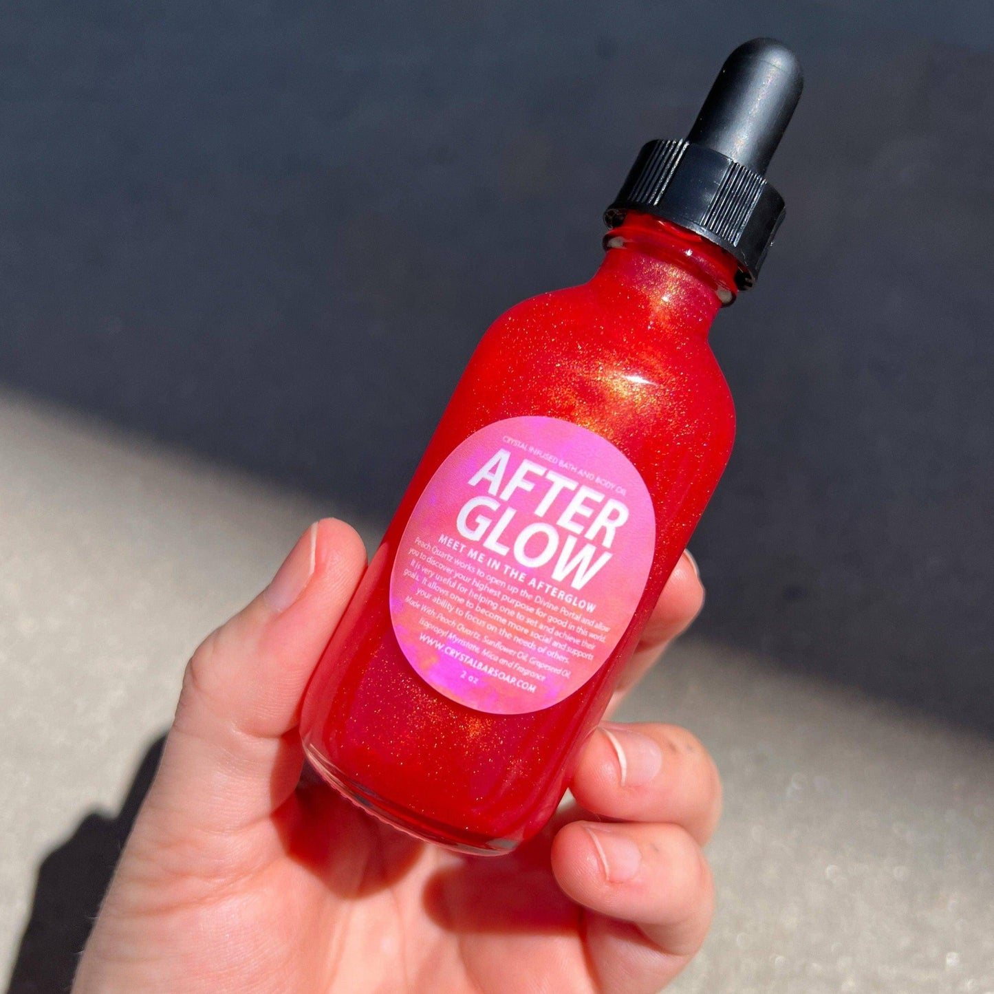 After Glow Crystal Infused Bath & Body Oil