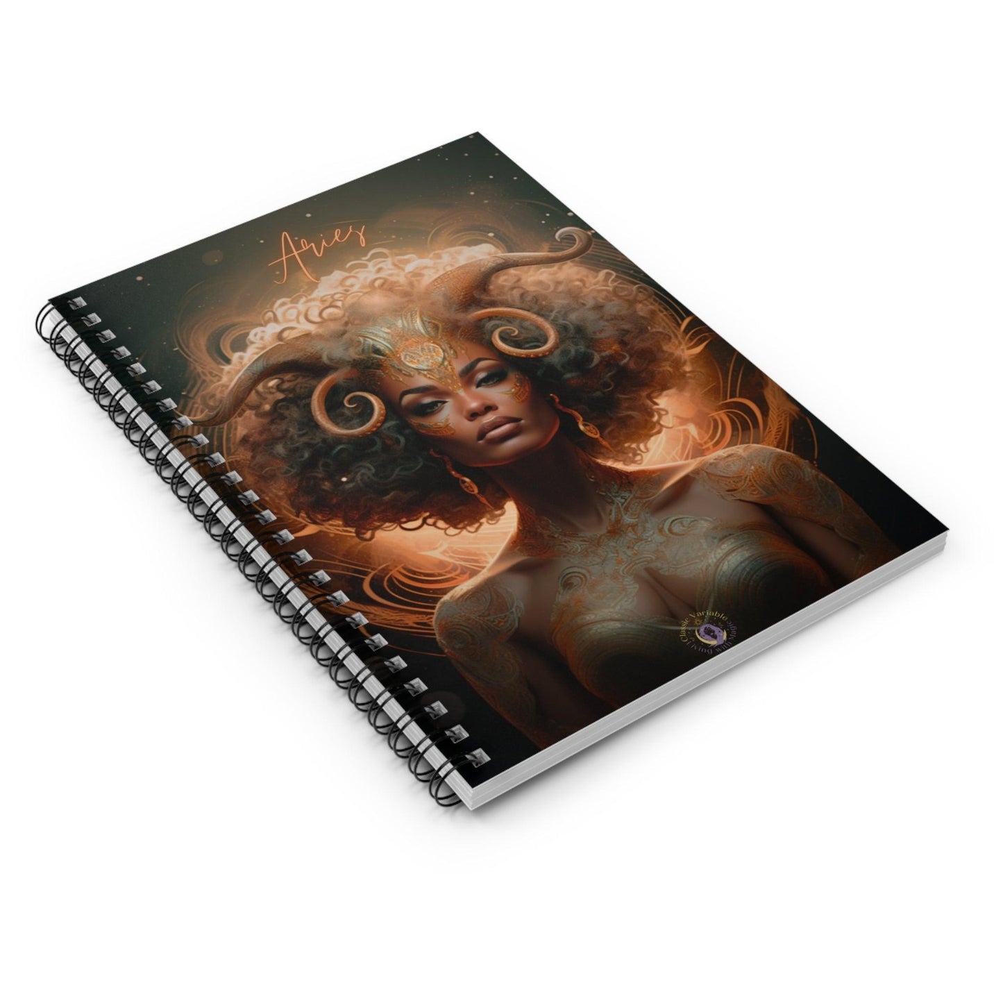 Aries Spiral Notebook - Ruled