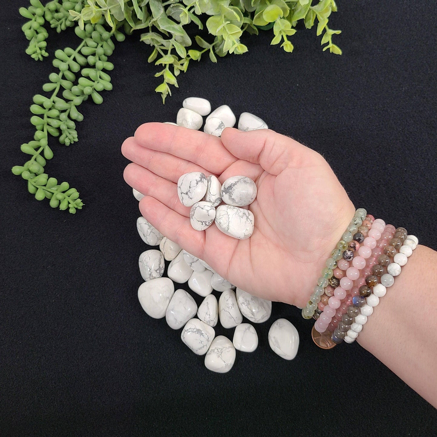 White Howlite Tumble