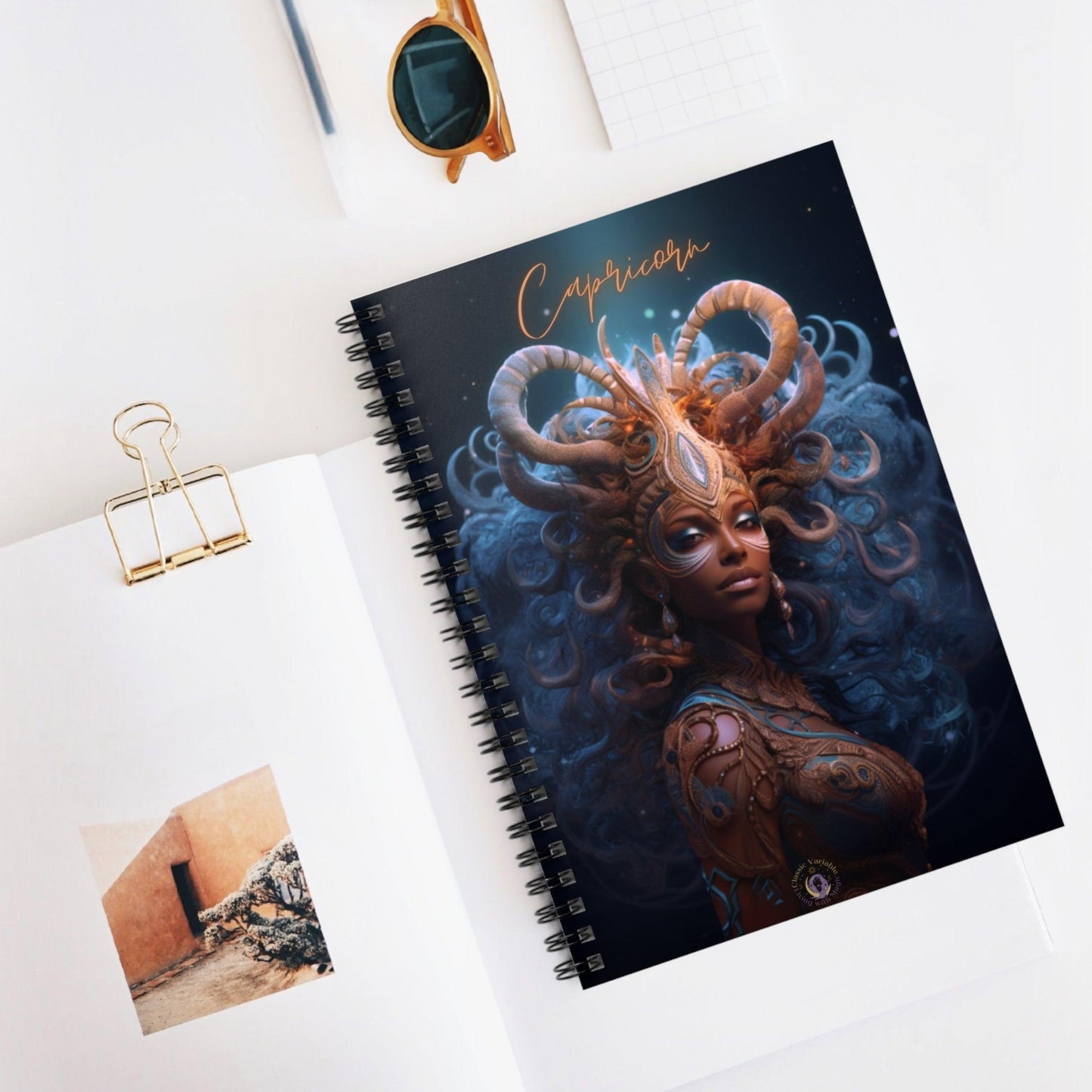 Capricorn Spiral Notebook - Ruled