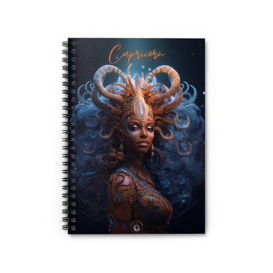 Capricorn Spiral Notebook - Ruled