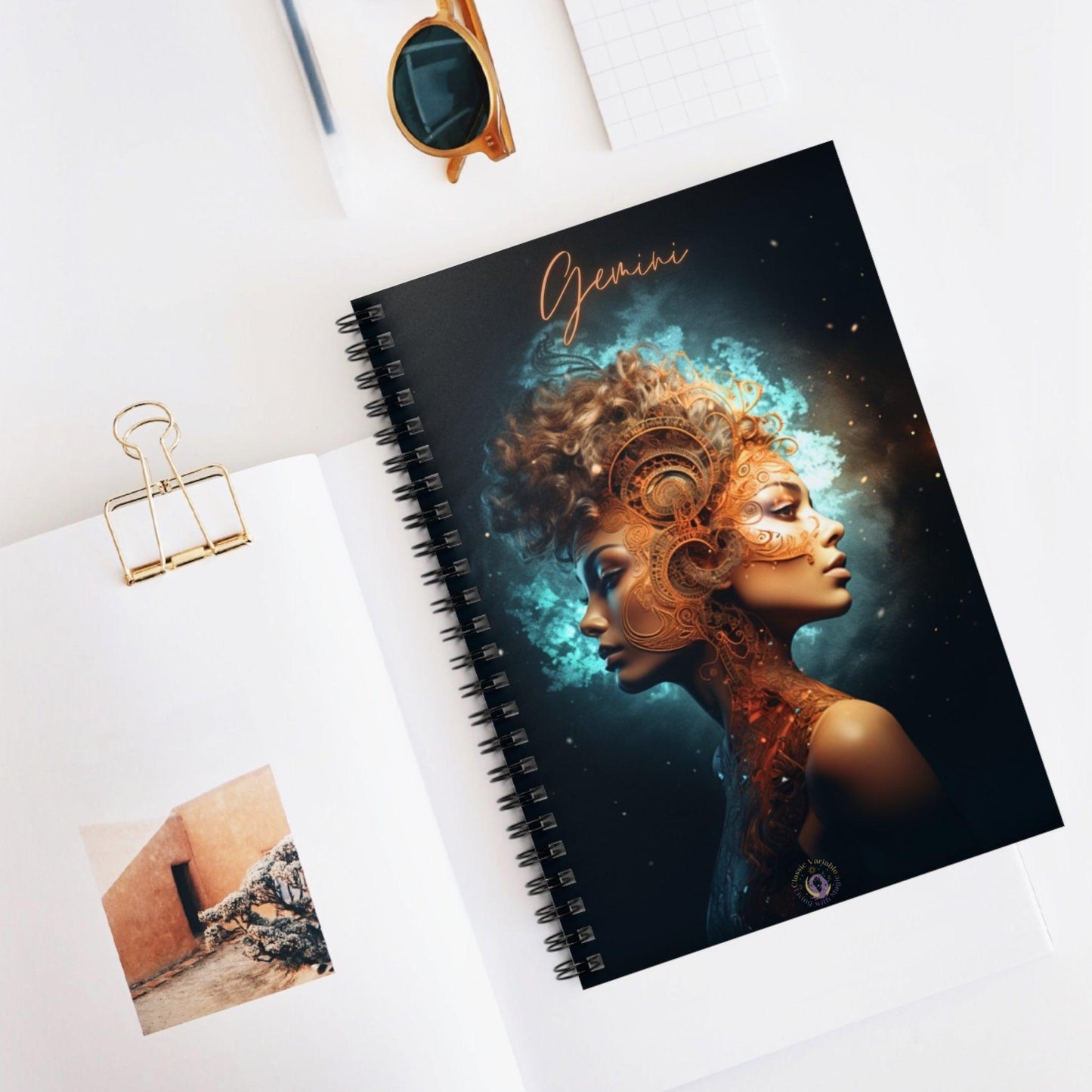 Gemini Spiral Notebook - Ruled