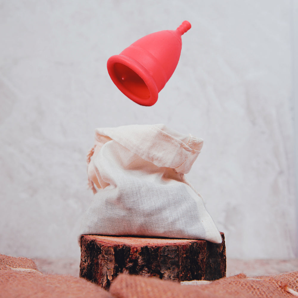 Tampon Tribe Silicone-Free Menstrual Cup – Medical-Grade, Hypoallergenic (M, L, or Duo Set)