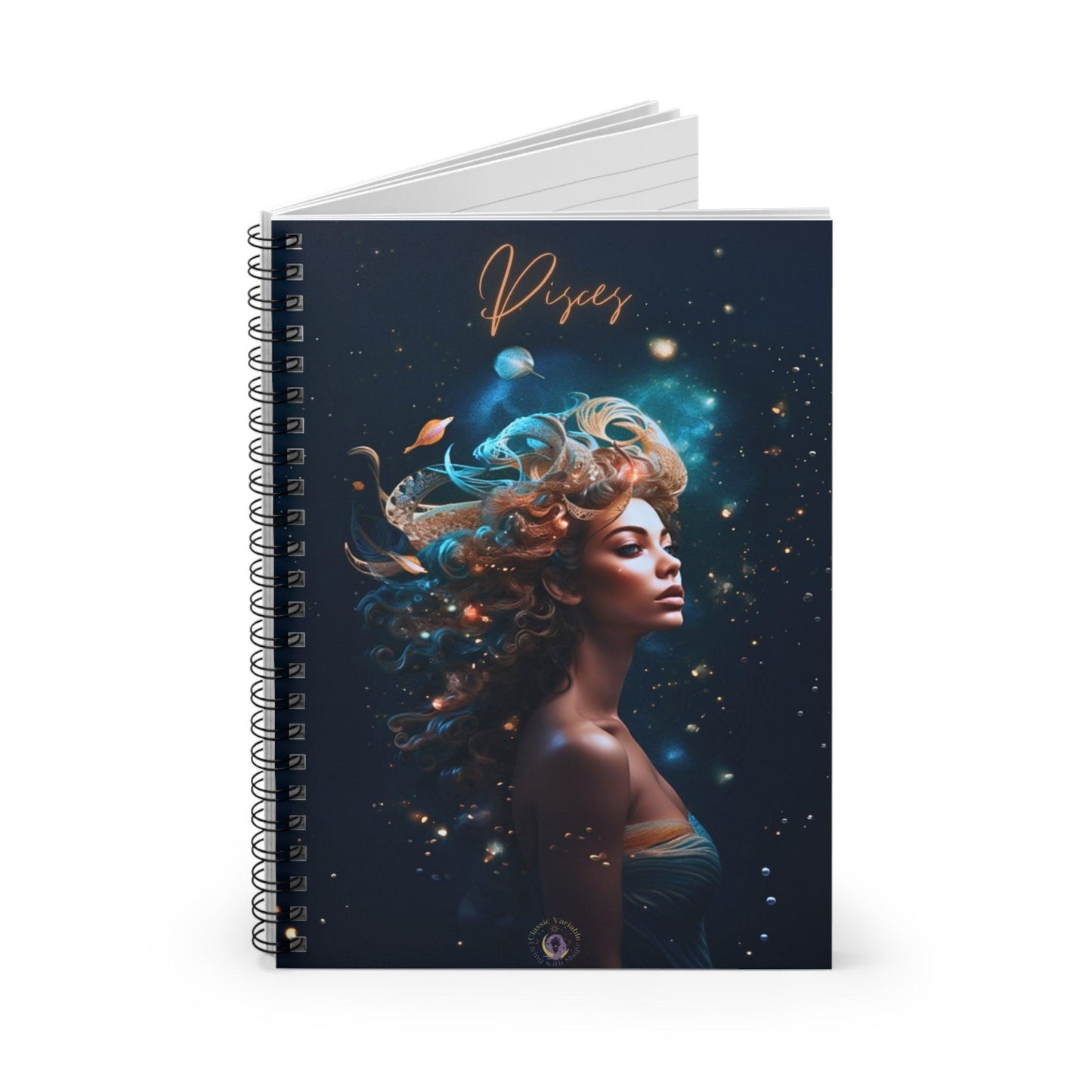Pisces Spiral Notebook - Ruled