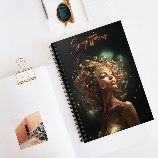 Sagittarius Spiral Notebook - Ruled