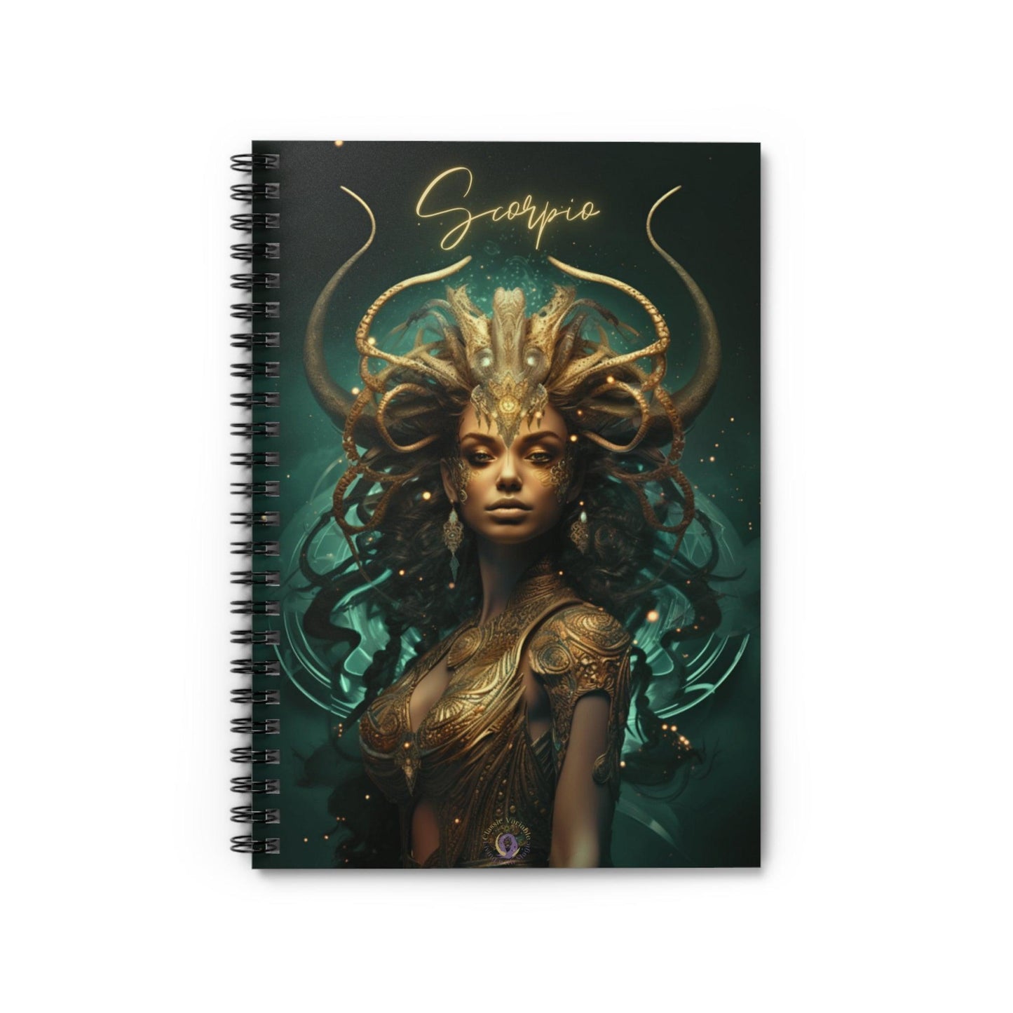 Scorpio Spiral Notebook - Ruled