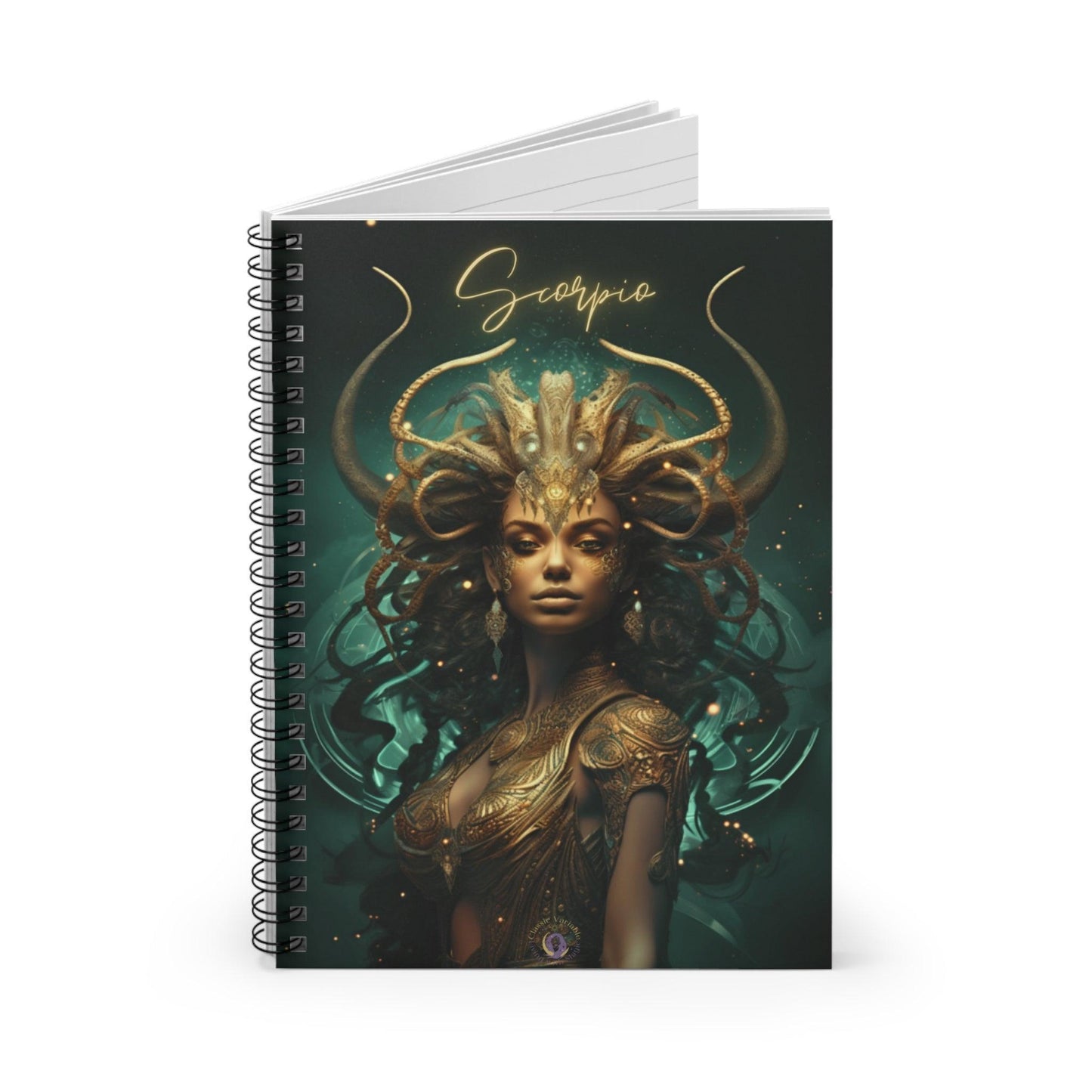 Scorpio Spiral Notebook - Ruled