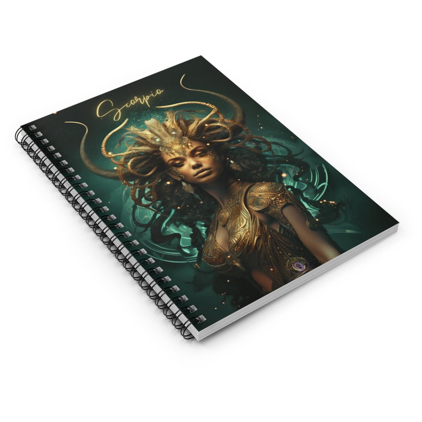 Scorpio Spiral Notebook - Ruled