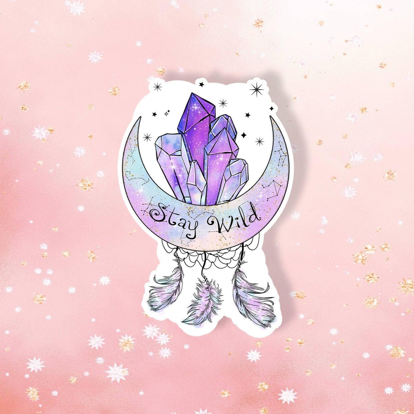 Stay Wild Vinyl Sticker