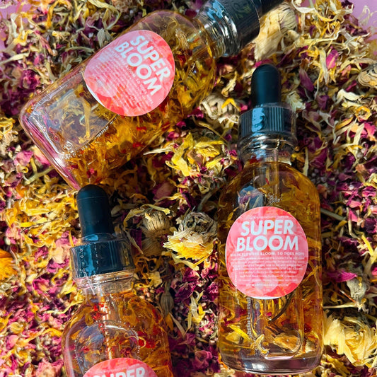 Super Bloom Crystal Infused Bath & Body Oil
