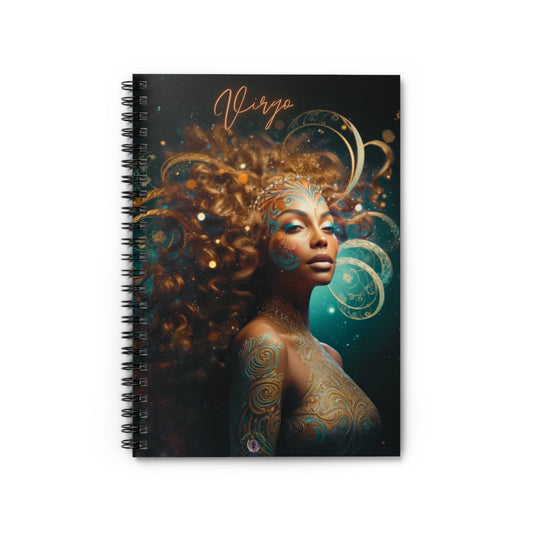 Virgo Spiral Notebook - Ruled