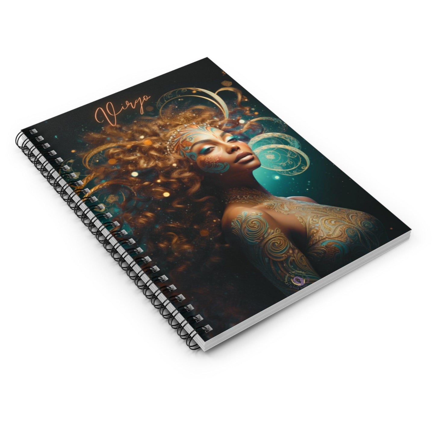Virgo Spiral Notebook - Ruled